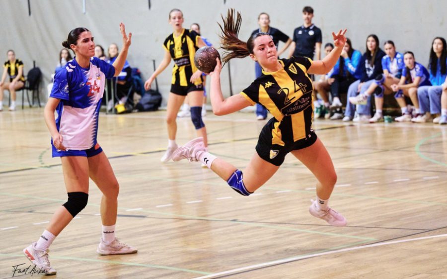 Imatge del partit juvenil femení entre JH Mataró i CA Sabadell