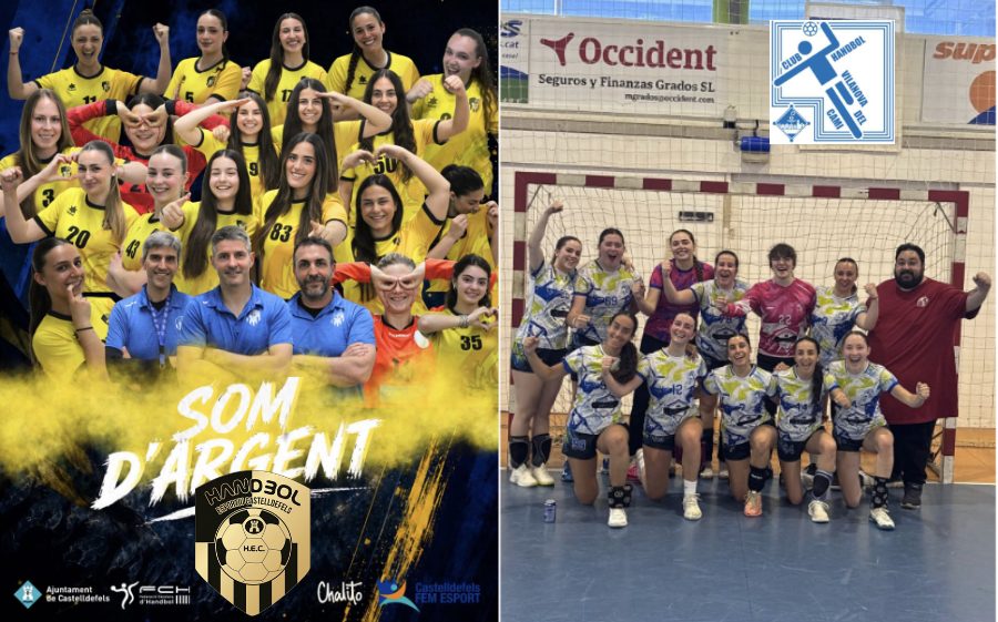 Castelldefels i Vilanova del Camí B jugaran la final