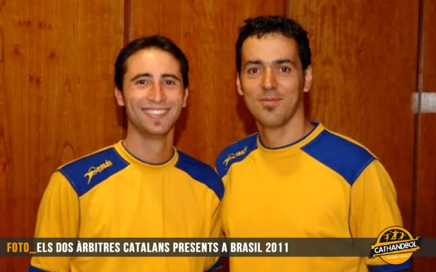 ELS DOS ÀRBITRES CATALANS PRESENTS A BRASIL 2011