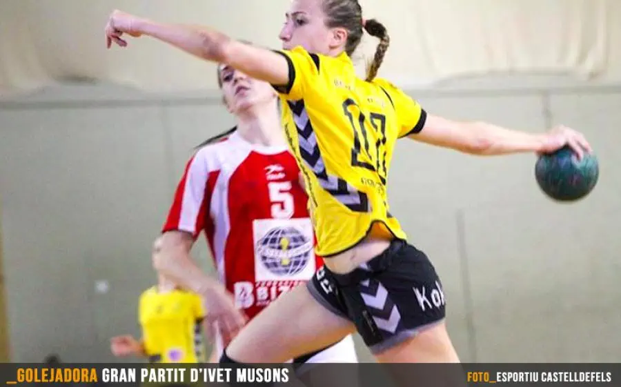Gran partit d'Ivet Musons (12 gols)