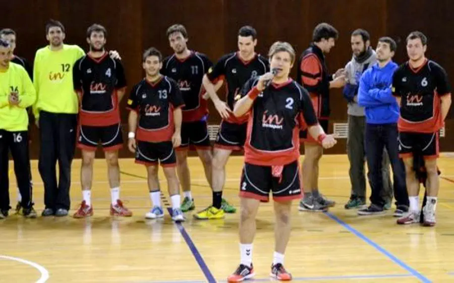 El Sant Cugat celebrant el títol