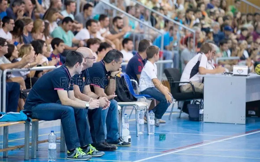 Al Pavelló de La Roca ja van rebre el primer equip del Barça aquesta temporada