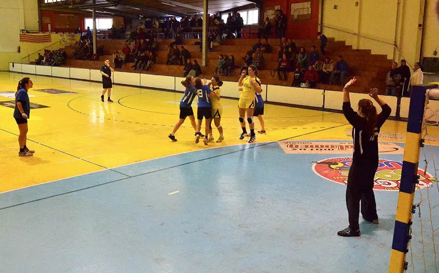 Una imatge del Sarrià - Llavaneres de la temporada passada