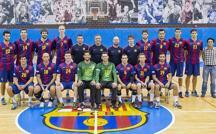 Plantilla del Barça B 2014-15, dirigida per Toni Gerona