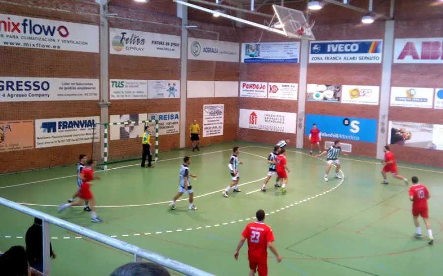 La pista de l'OAR, una de les que han vist més partits diumenge a la tarda