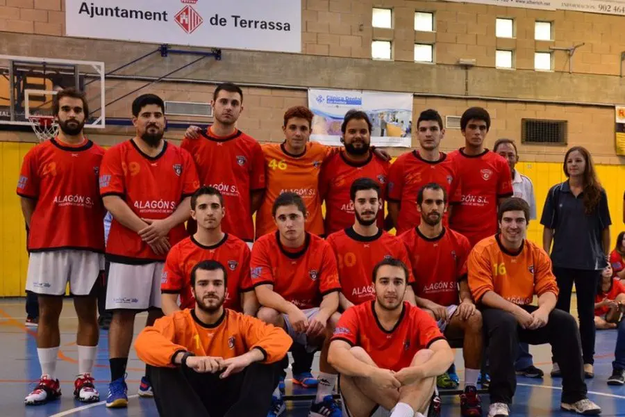 El Terrassa és líder (foto equip 14-15)