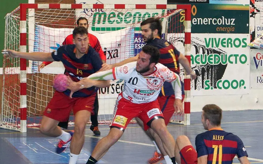 Imatge del partit de la primera volta a Nava
