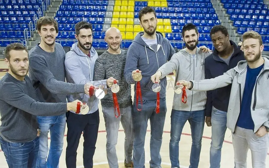Els medallistes blaugranes als recents campionats continentals
