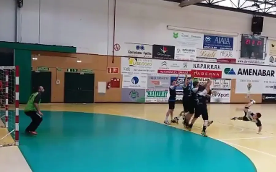 El gol decisiu i il·legal de l'Amenàbar