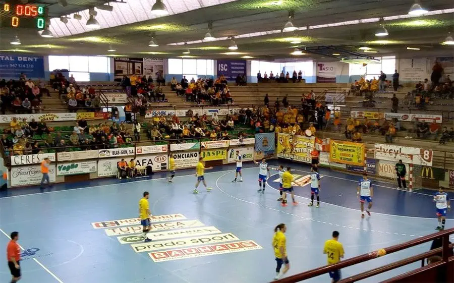 Una imatge del partit a Aranda del Duero