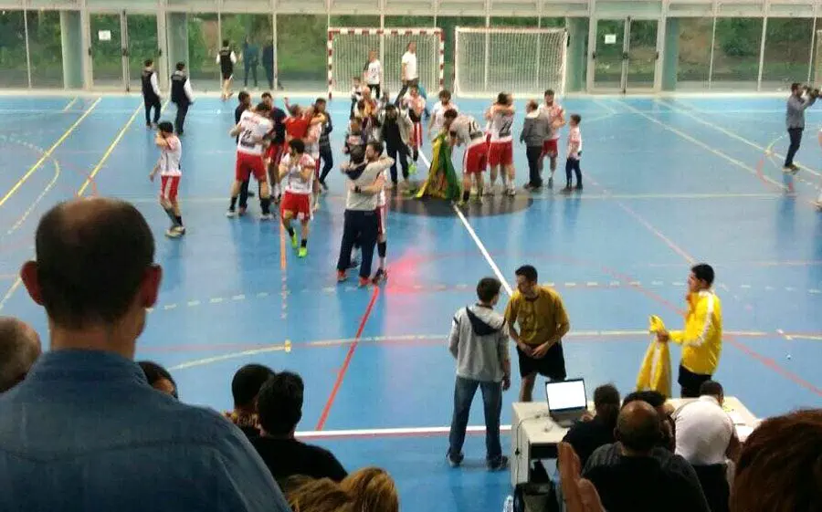 Alegria del Nava al final del matx