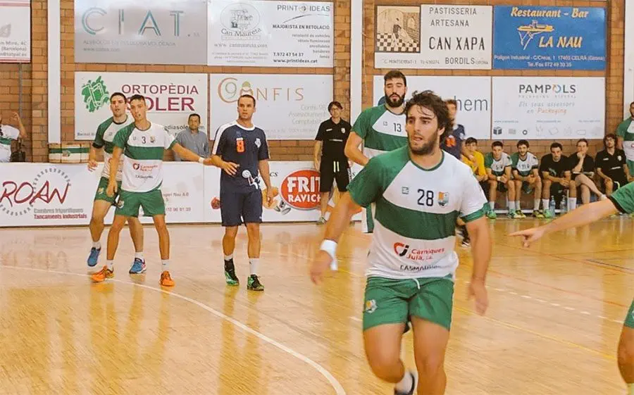 Imatge del darrer partit del Bordils a casa