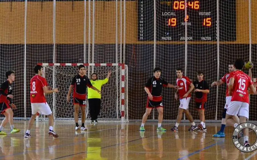 El Sant Cugat C en un partit de la temporada passada