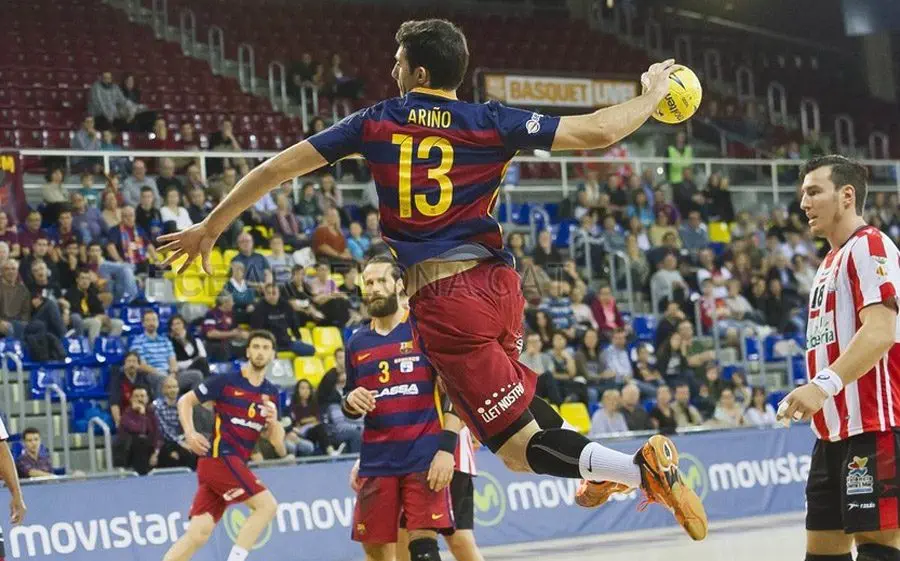Imatge del Barça- Puerto Sagunto de la temporada passada