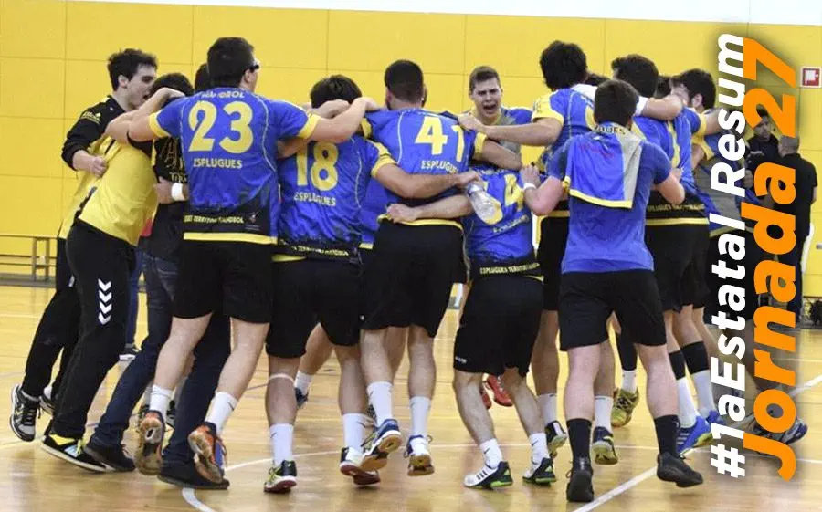 Alegria espluguenca al final del partit