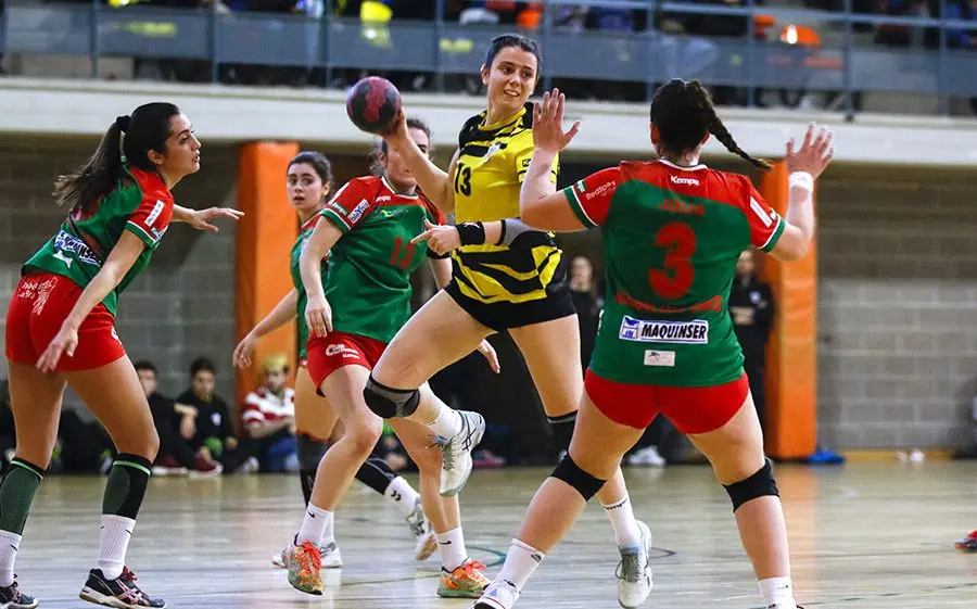 Joventut Mataró i Sant Quirze, en un partit disputat al Teresa Maria Roca, seu de les Fases