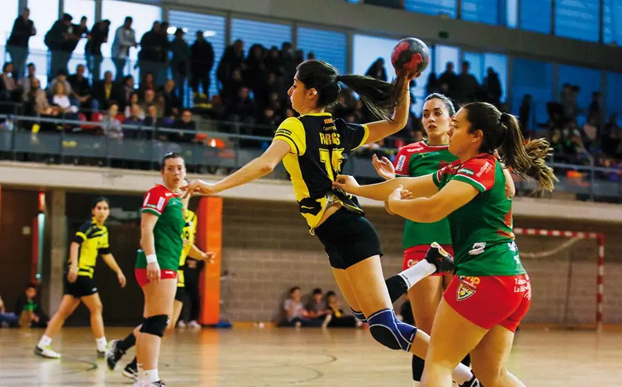 Joventut Mataró i Sant Quirze, en un partit disputat al Teresa Maria Roca, seu de les Fases