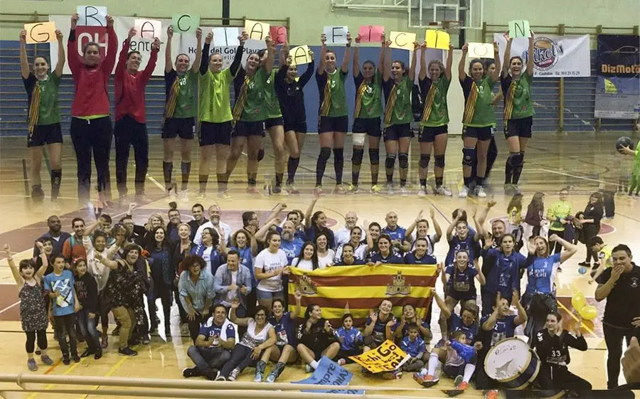 BM Castellón i Puchi celebrant el passi a aquesta fase decisiva