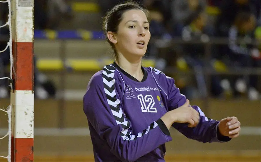 Sílvia Lladró, portera del Castelldefels