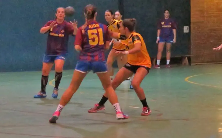 Un partit de la temporada passada a casa del Gavà