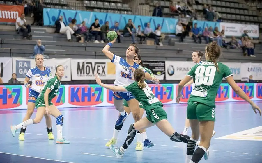 Judith Vizuete en un partit anterior