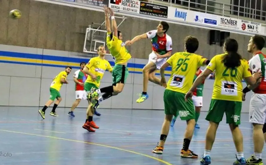 Imatge d'un partit del Berga de la temporada passada