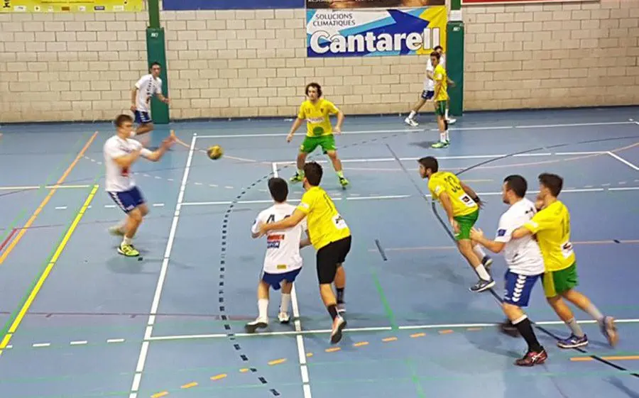 Imatge del partit Sanes B- Manyanet B