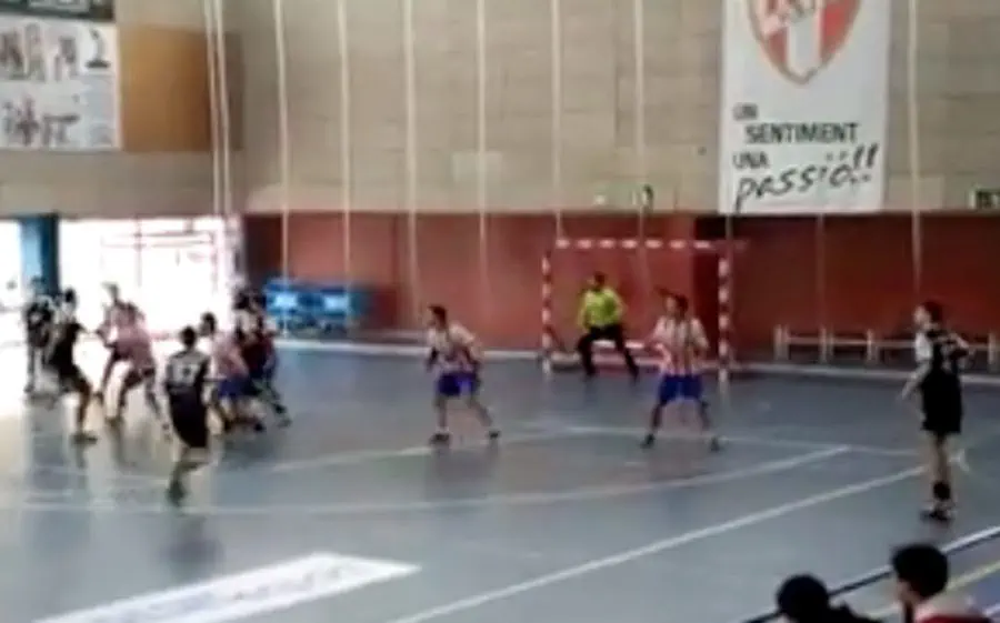 Imatge d'un partit de la temporada passada del Sant joan Despí C