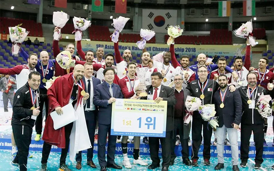La selecció de Qatar, campiona d'Àsia 2018