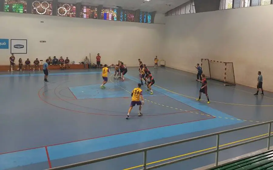 Imatge del partit de la 1a volta a La Salle