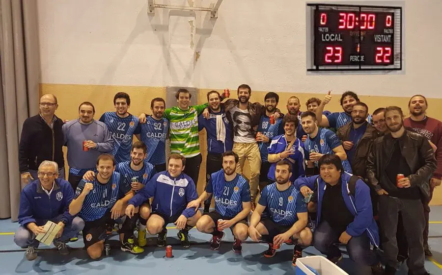Alegria maresmenca després d'un gran partit