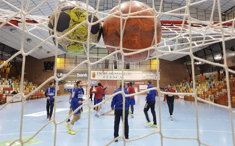 El Fraikin entrenant-se a Cuenca