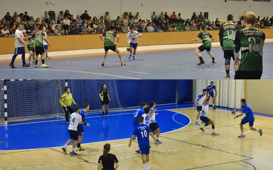 Els pavellons de Sant Fost i dels "Quatre Hereus" viuran dos partits intensos