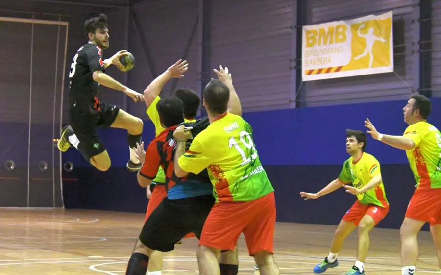 Imatge d'un partit d'aquesta temporada (contra Cerdanyola) a Barberà