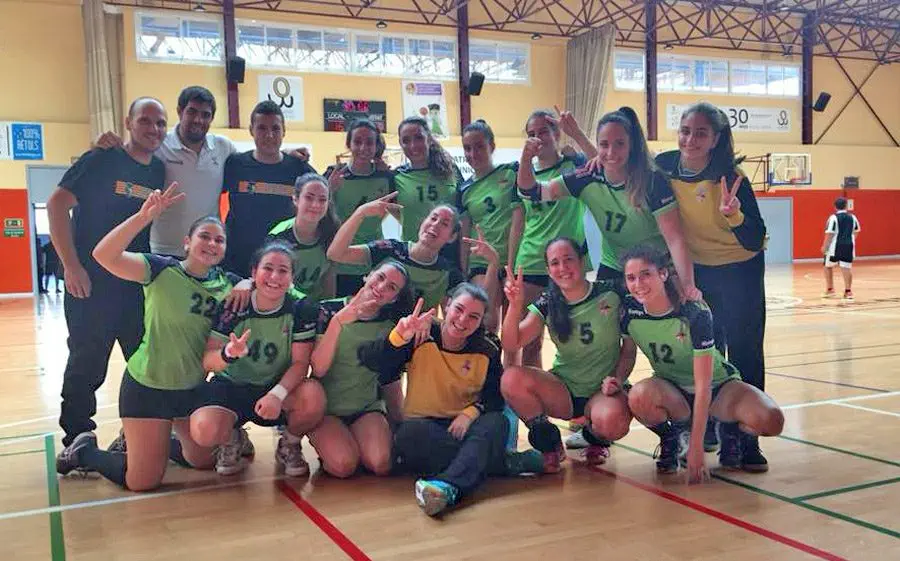 L'equip asconenc en acabar el partit a Les Franqueses