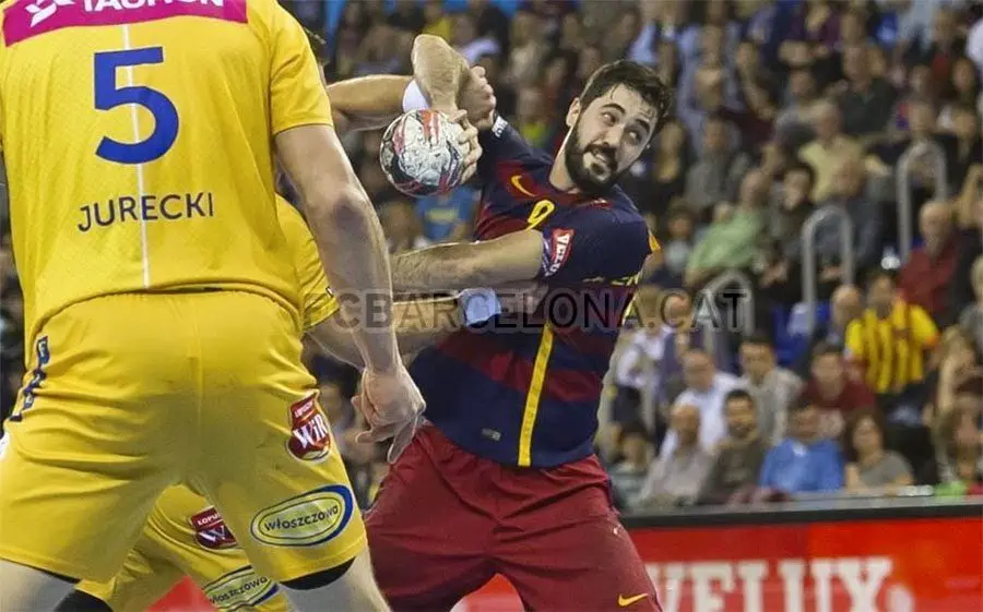 Imatge d'un Barça - Kielce anterior