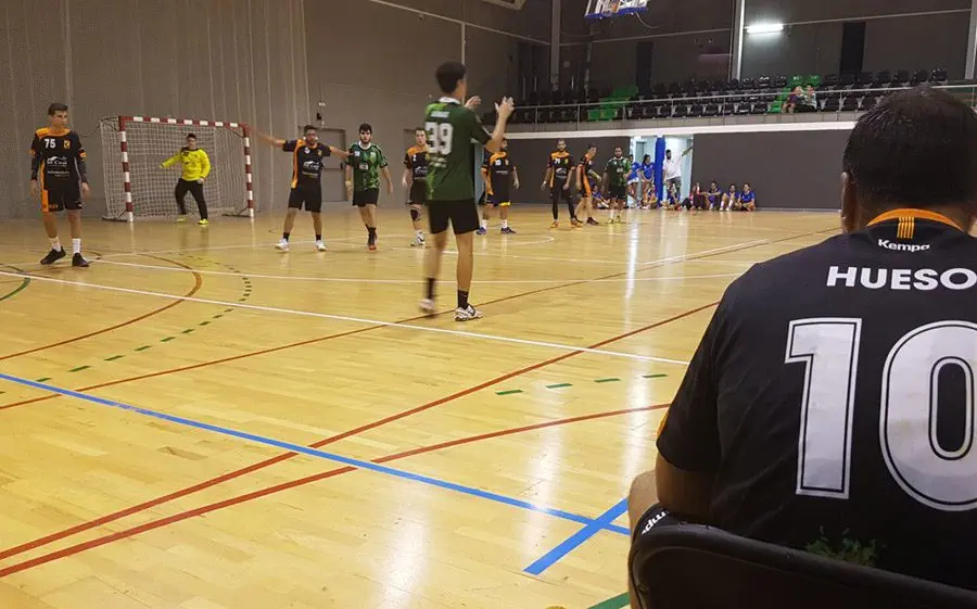 Imatge d'un partit del Santvi B aquesta temporada (contra Cerdanyola B)
