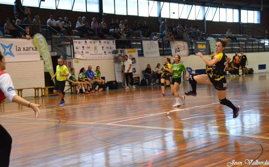 Imatge d'un partit d'aquesta temporada a Pardinyes