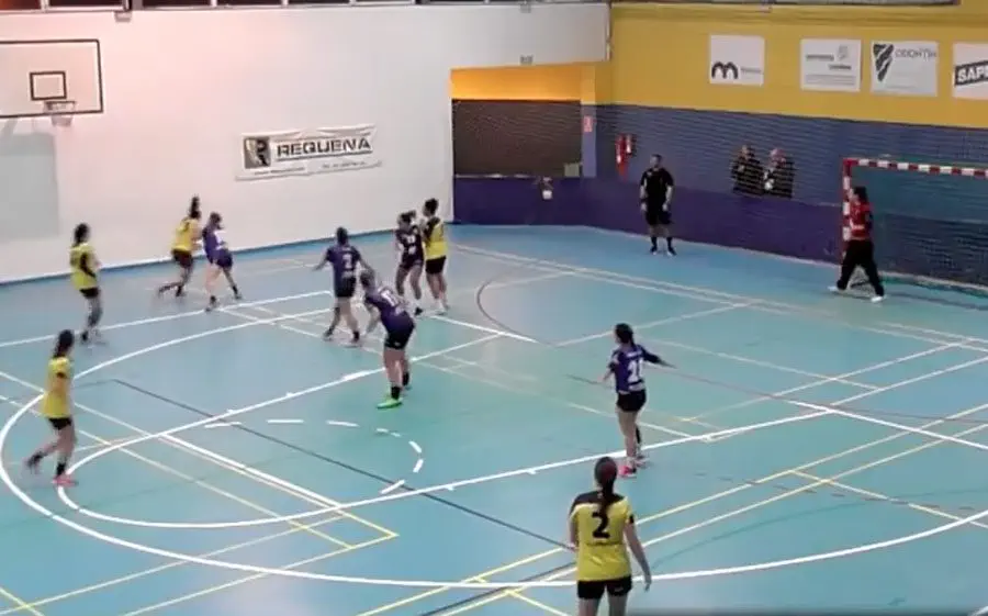 Imatge d'un partit al Pavelló de Canovelles de la temporada passada