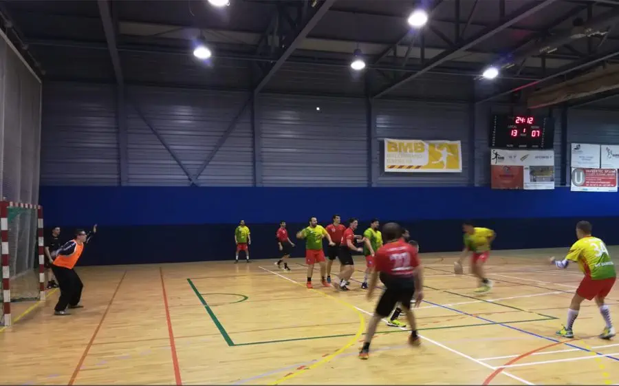 Imatge d'un partit jugat a Barberà aquesta temporada