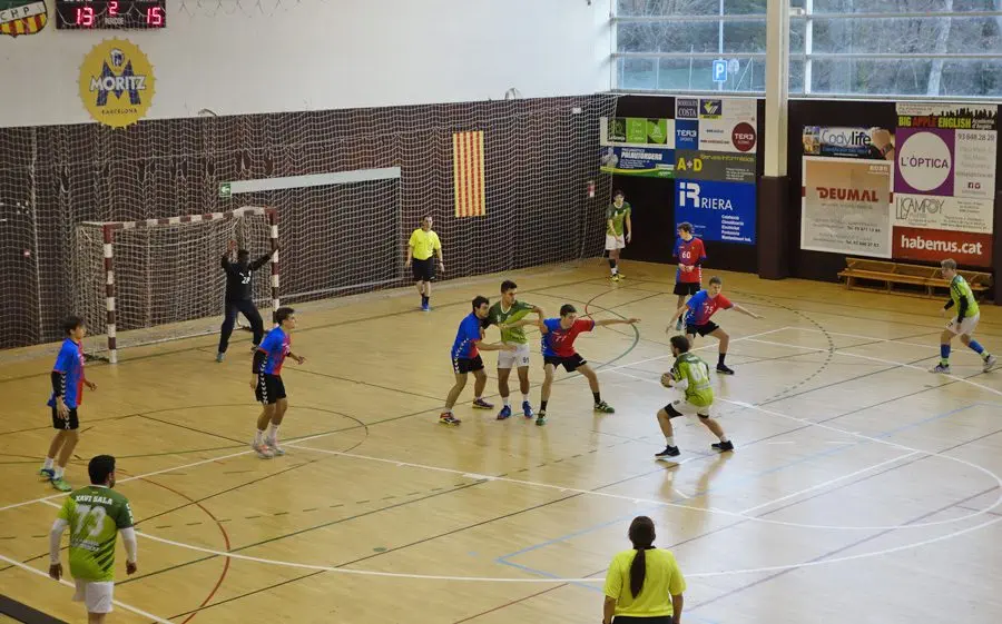 Imatge del partit Palau B- JH Mataró B