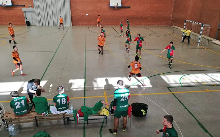 El Sant Andreu en un partit de lliga a casa