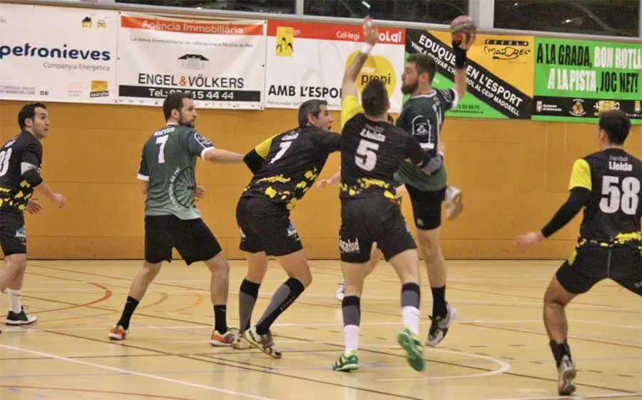 Imatge del partit de la primera volta
