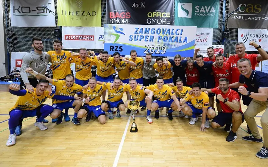 El Celje després de guanyar fa poc la Supercopa eslovena