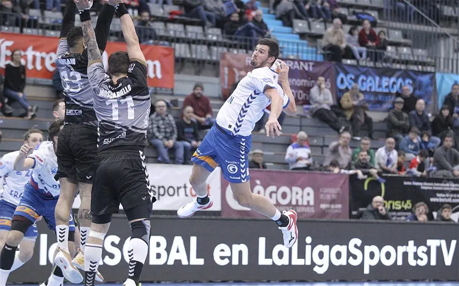 Imatge del partit contra Cuenca a l'Olímpic