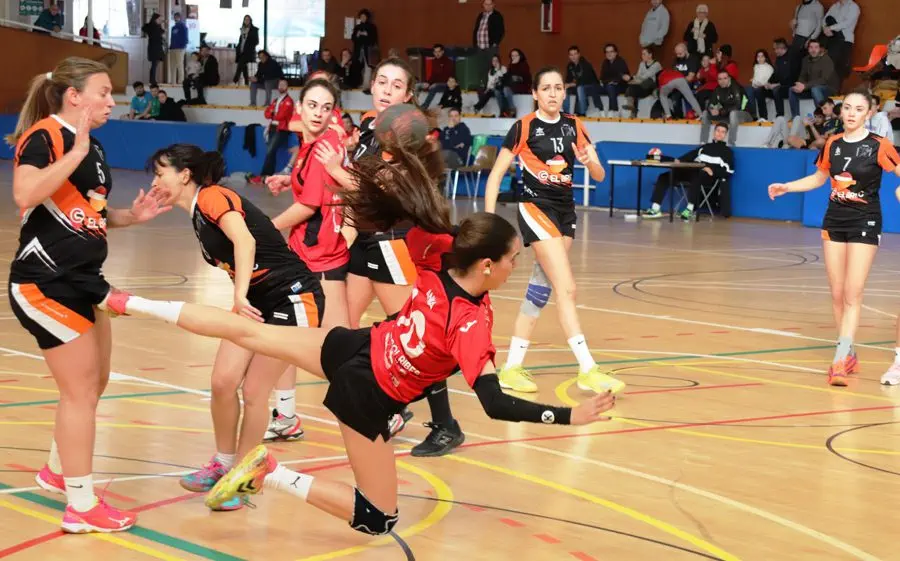 Imatge d'un partit d'aquesta temporada contra el Montbui