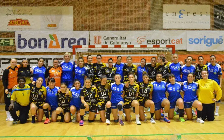 Els dos equips després del derbi de la primera volta