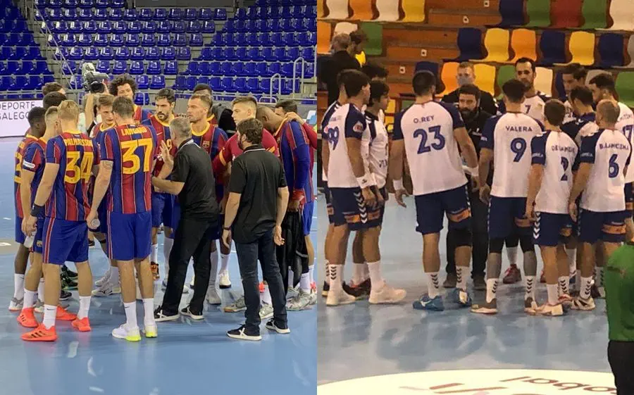 Fotos: @FCBHandbol i @BMGranollers