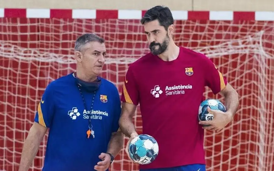 Fernando Barbeito amb Raul Entrerríos
