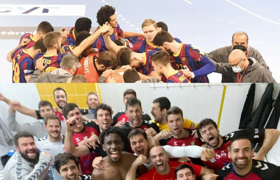 Fotos: @FCBHandbol i @BMGranollers